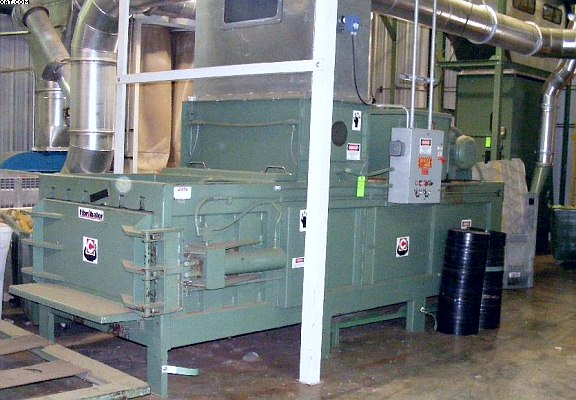 CONTINENTAL Model 2201 Baler, 27x54x45" bale.